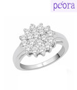 Peora Gleaming CZ Ring