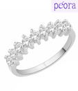 Peora Blissful CZ Ring