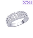Peora Intricate CZ Ring