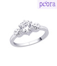Peora Stunning CZ Ring