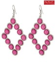 Pretty Woman Pink Structured Earrings