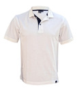 Rigo Cool White Polo T-Shirt