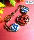 Pari Amazing Blue & Red Fashionable Bracelet