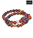 Piebee Jasper Double String Bracelet