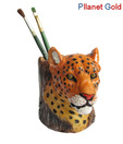 Pllanet Gold Trendy & Stylish Jaguar Pen Holder