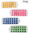 Polo Multi-coloured Set of 4 Ice Tray