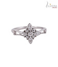 Silvera Gleaming Sterling Silver CZ Ring
