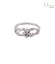 Silvera Gorgeous Sterling Silver CZ Ring
