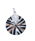 Indian Silver Astonishing Shell Pendant