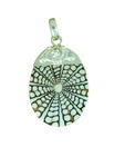 Indian Silver Attractive Shell Pendant