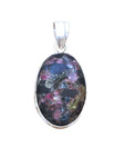 Indian Silver Tourmaline Mohave Pendant