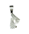 Indian Silver Feet Pendant