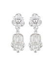 Indian Silver Exquisite Silver Earrings
