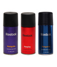 Reebok (Reegame, Reeignite, Reeplay) Men Pack of 3-Each 150 ml