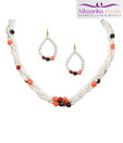 Niharikaa Abrienda Pearl Set