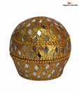 Fragrance World Golden Dome Beaded Candle