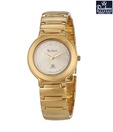 Rochees Chic Round Bezel Watch