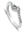 Revlis Sparkling CZ Sterling Silver Ring