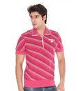 Riverstone Pink Striped T-Shirt