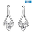 Sanskruti Splendid Yellow Gold Diamond Earrings