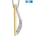 Sanskruti Real Diamond Sleek Pendant