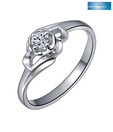 Sanskruti Appealing Yellow Gold Diamond Ring