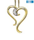 Sanskruti Appealing Heart Shaped Diamond Pendant