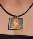 Silver Centrre Divine Lord Ganesha Pendant