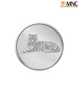 MNC 50 Gm Royal Bengal Tiger Silver Coin With 99.9% Purity