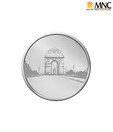 MNC 100 Gm Magnificent India Gate Silver Coin With 99.9% Purity