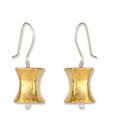 Silver Centrre Vibrant Earrings
