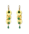 Silver Centrre Lavish Earrings