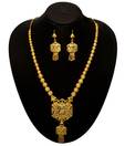 Vendee Gold Plated Majestic Beaded Necklace Set