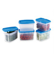 Prime Houseware Kitchen Storage Containers 5 Pcs. Set- Blue