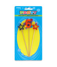 Party In A Box Number 6 Star Candle Set