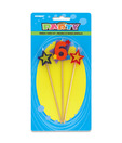 Party In A Box Number 7 Star Candle Set
