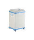 Prime Houseware Foldable Multipurpose Laundry Basket-Light Blue
