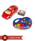 Combo Animal Farms Kids Piano & R/c Super Car