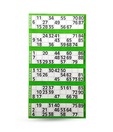 Tambola Tickets With Green Border