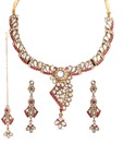 Touchstone Modern Design Kundan Necklace Set