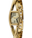 DKNY Roman Hour Markers Golden Watch