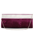 Favola Radiant Violet Velvet Clutch
