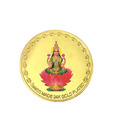 Guru Gold Goddess Laxmi Gold Plated Coin