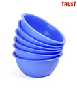 Trust Round Bowls Blue - Set Of 6