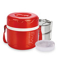Priya Red Envy Insulated Tiffin Box With 2 Containers
