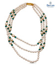 Deccan Pearls Multi String Pearls Necklace