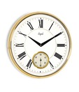 Opal Round Wall Clock With Roman Numerals