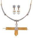 Oleva Alluring Necklace Set & Bracelet Combo