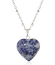 Piebee Pretty Heart Sodalite Pendant