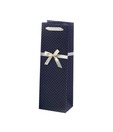 True Vino The Elegant Trio Wine Bag - Black & White